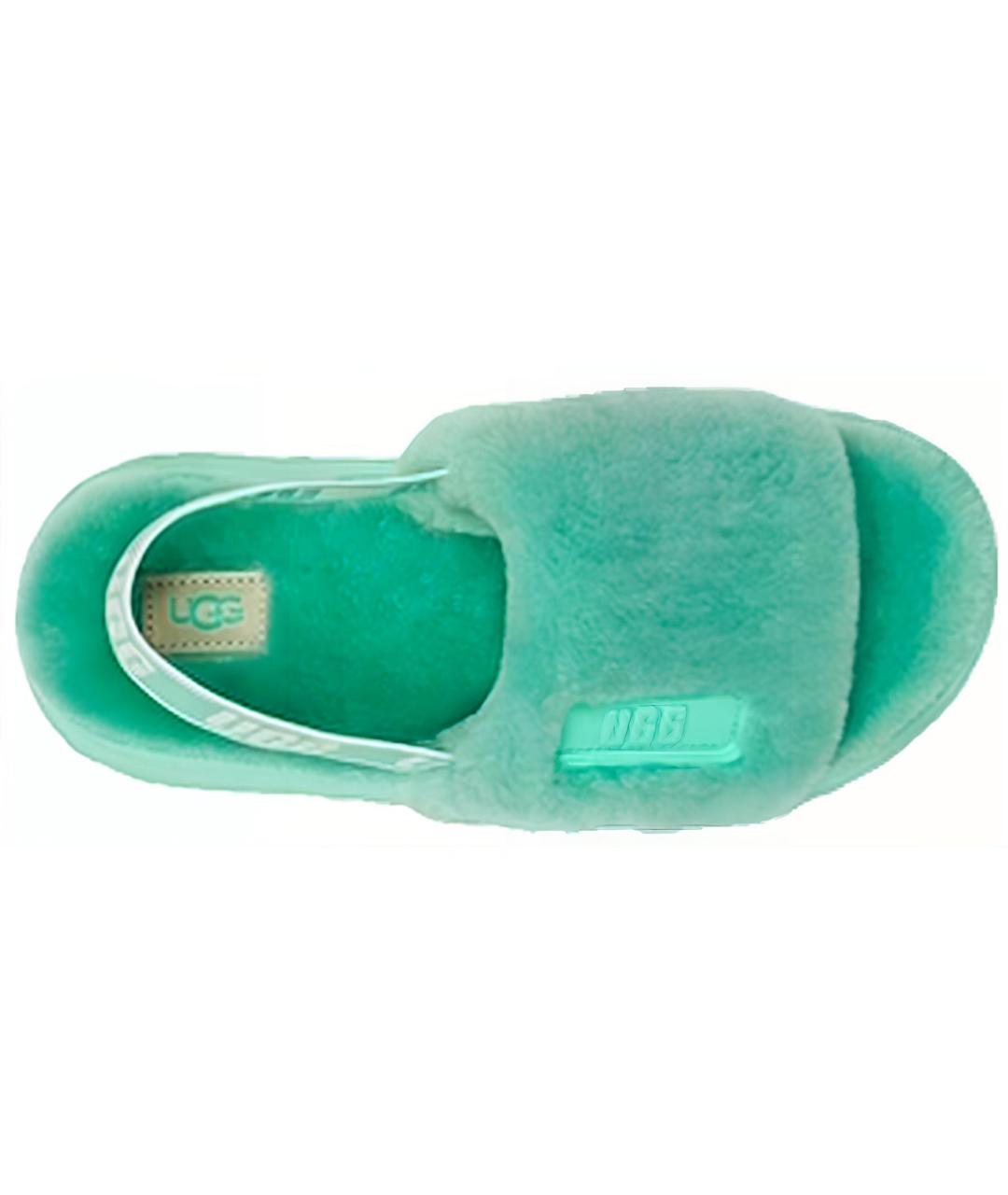 UGG AUSTRALIA Зеленые сандалии, фото 6