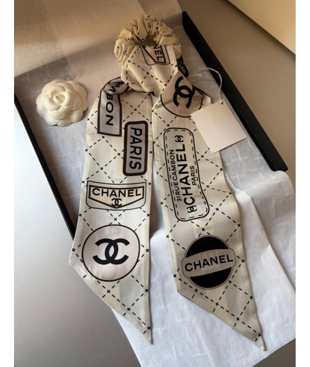 CHANEL Белая резинка, фото 5