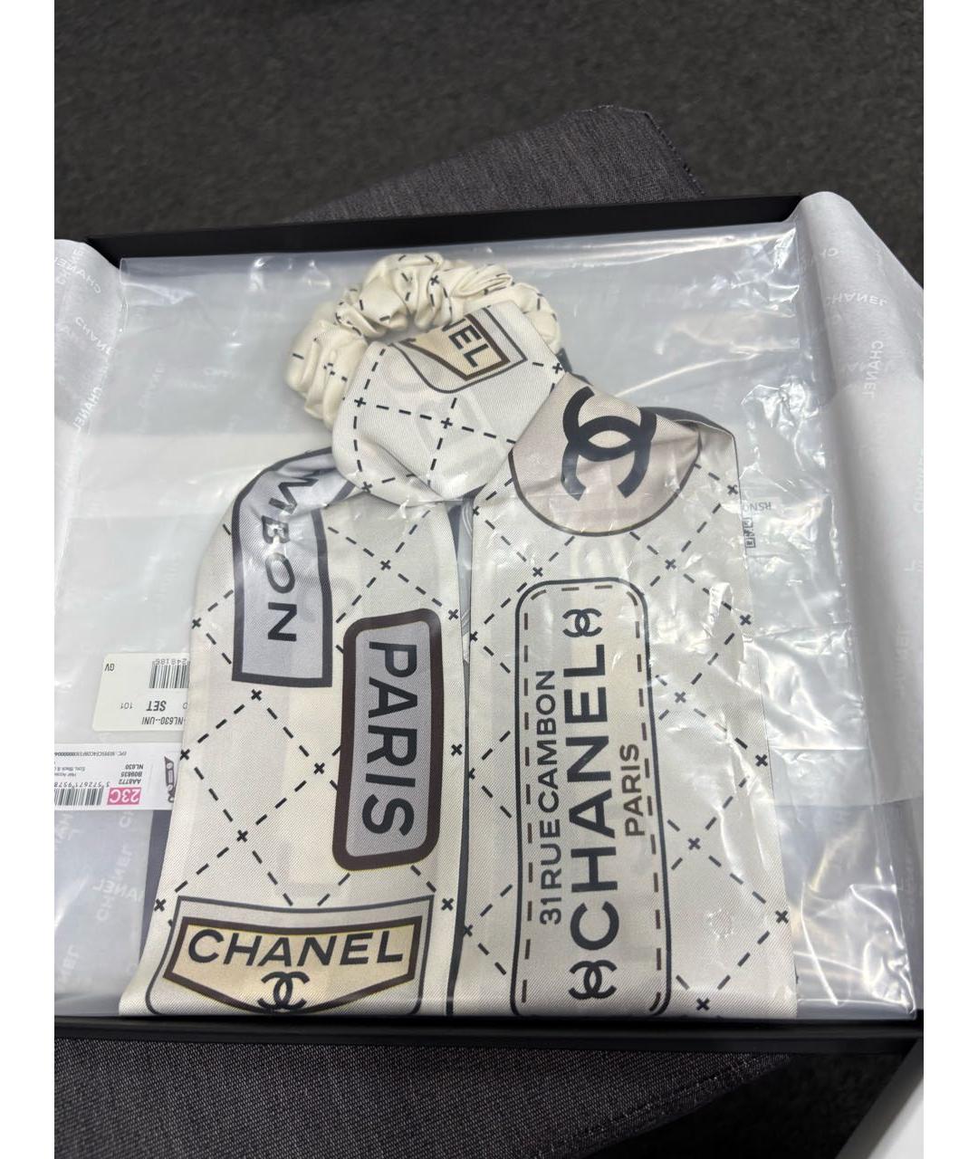 CHANEL Белая резинка, фото 2