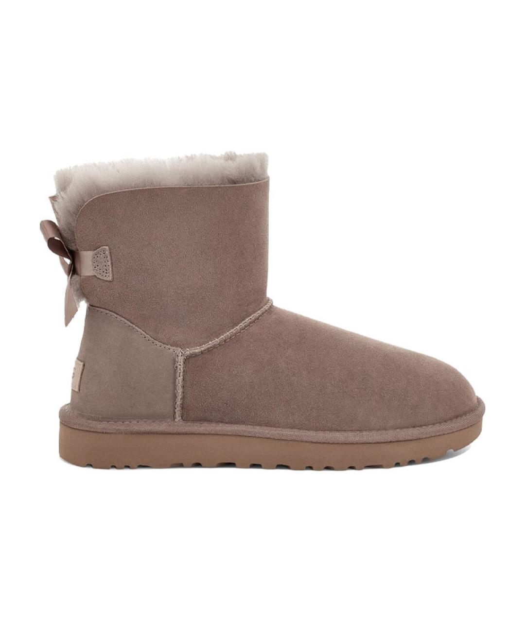 UGG AUSTRALIA Серые замшевые ботинки, фото 1