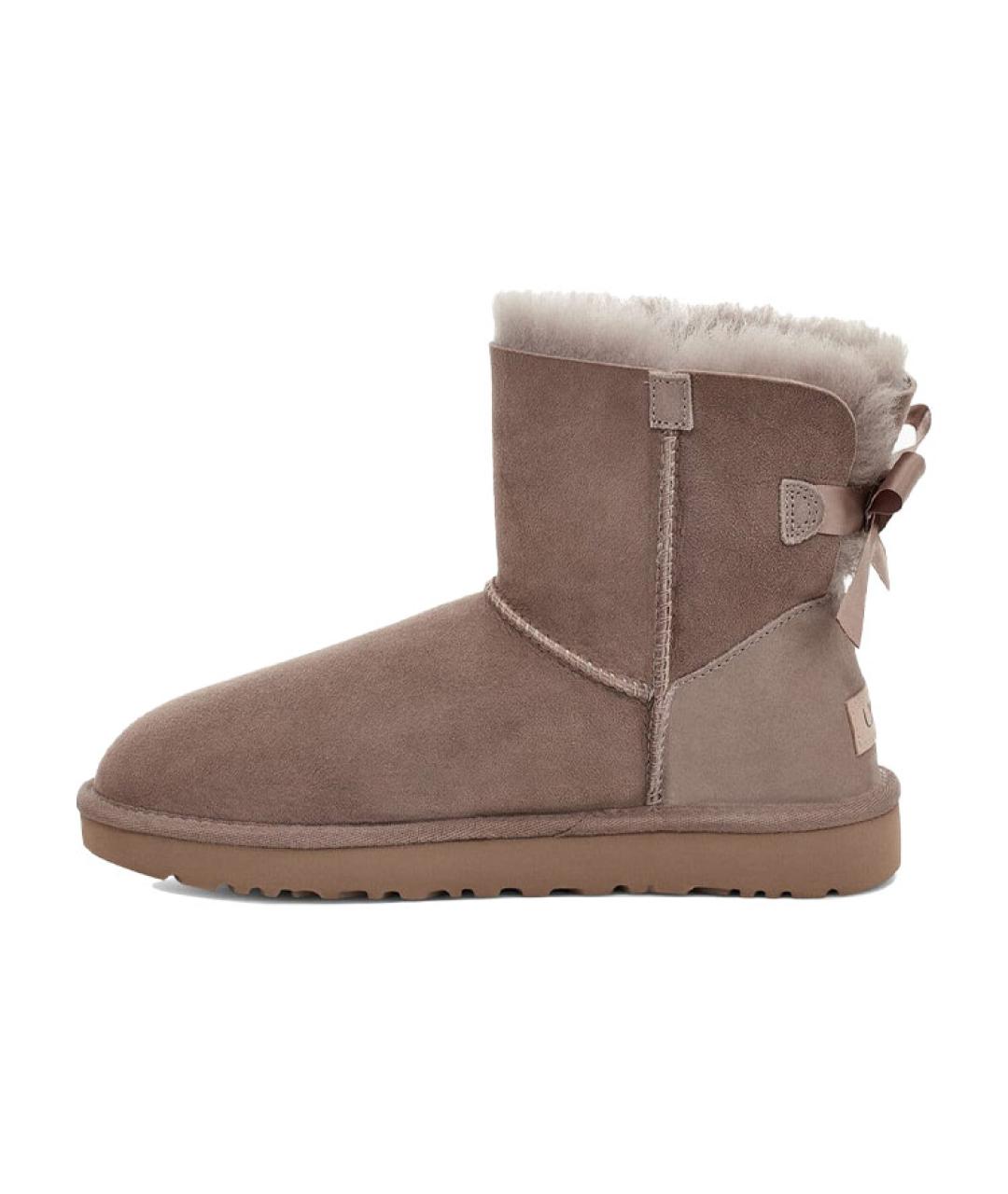 UGG AUSTRALIA Серые замшевые ботинки, фото 2