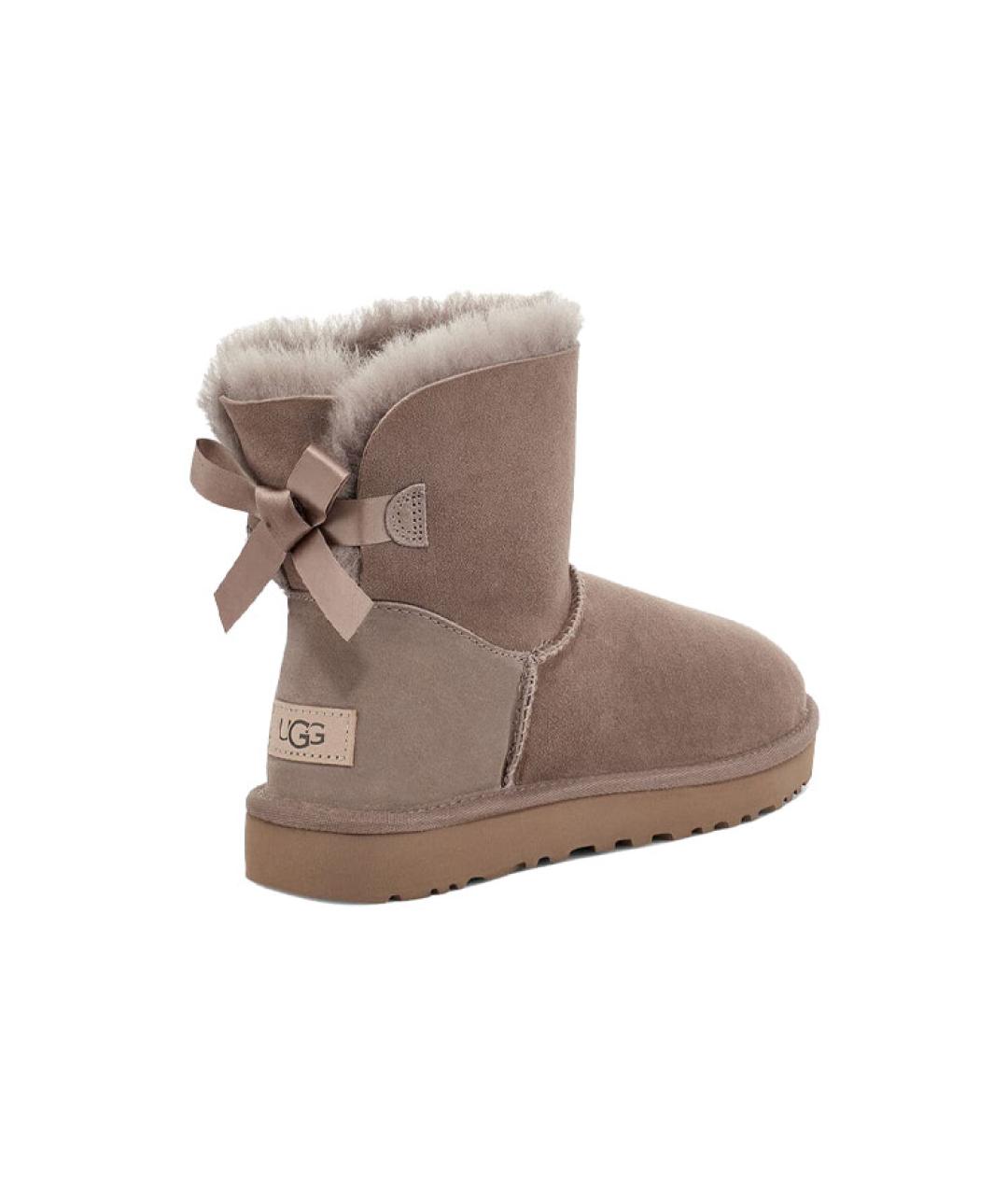 UGG AUSTRALIA Серые замшевые ботинки, фото 4