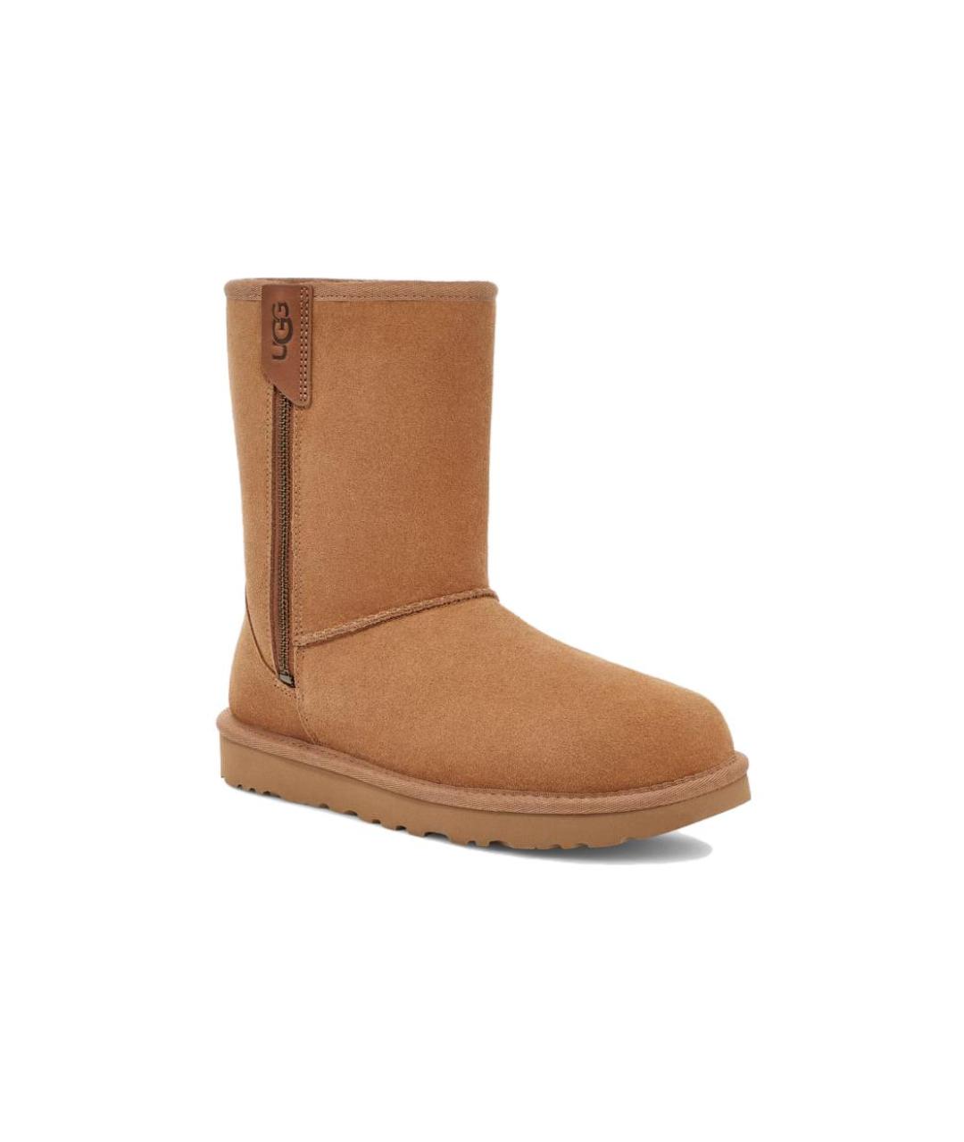 UGG AUSTRALIA Коричневые замшевые ботинки, фото 3