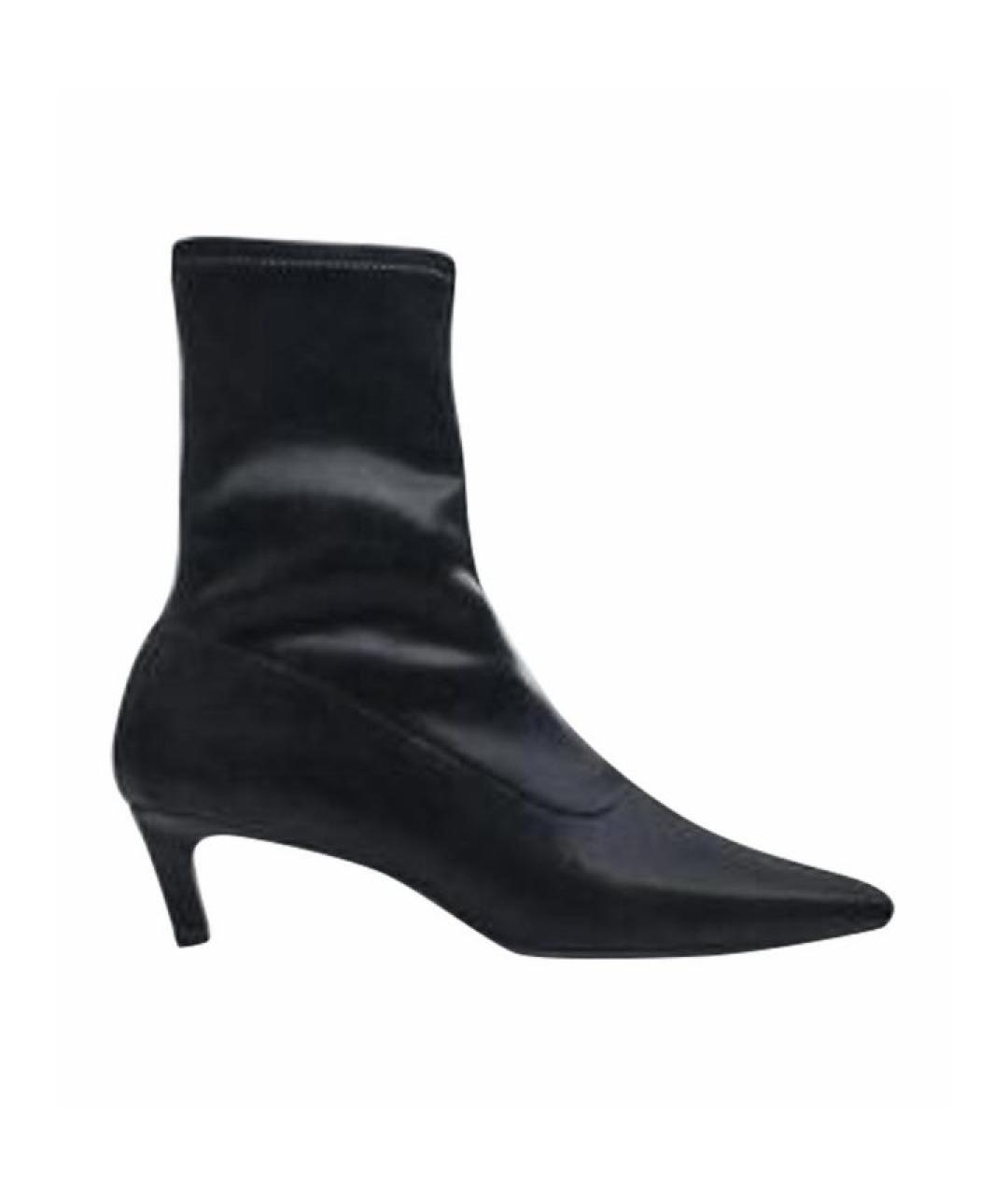 GUCCI Черные кожаные ботильоны, фото 7