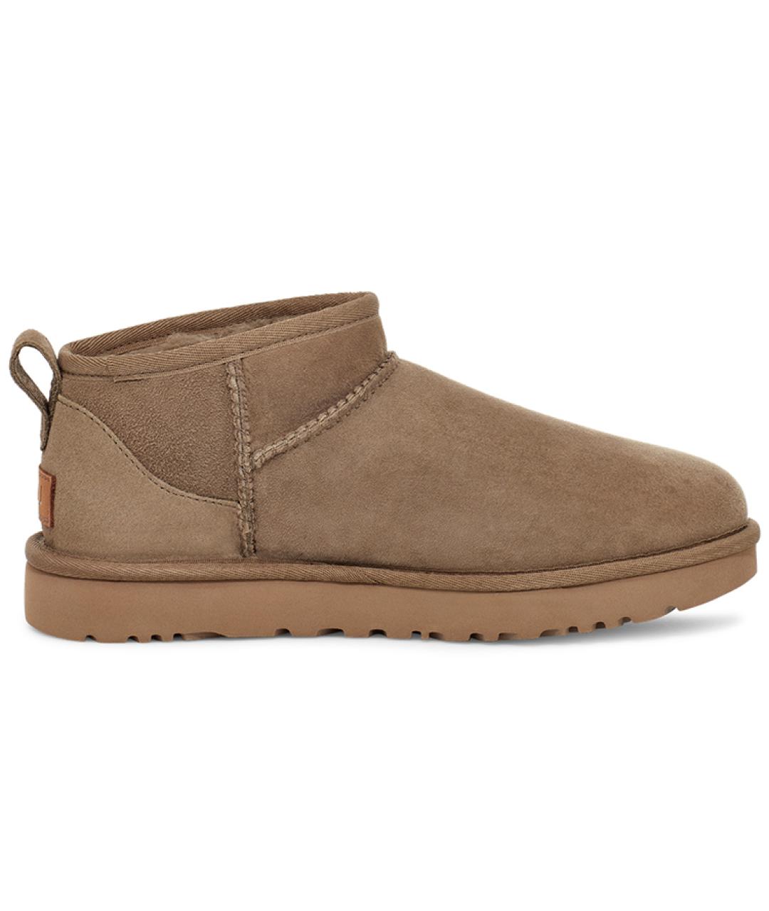 UGG AUSTRALIA Коричневые замшевые ботинки, фото 1
