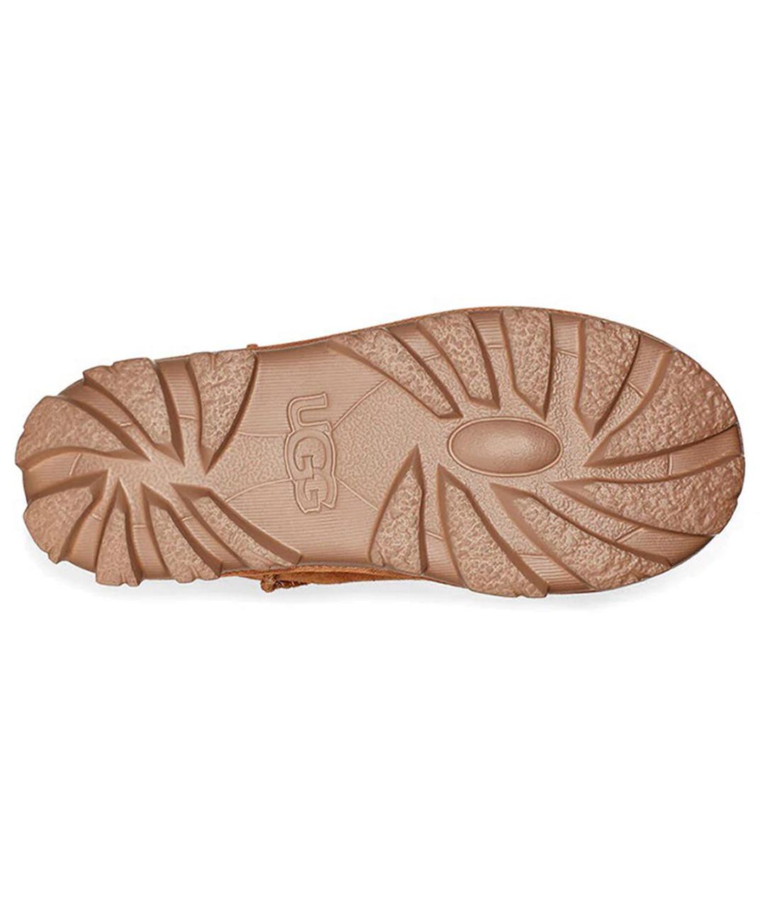 UGG AUSTRALIA Коричневые замшевые ботинки, фото 6