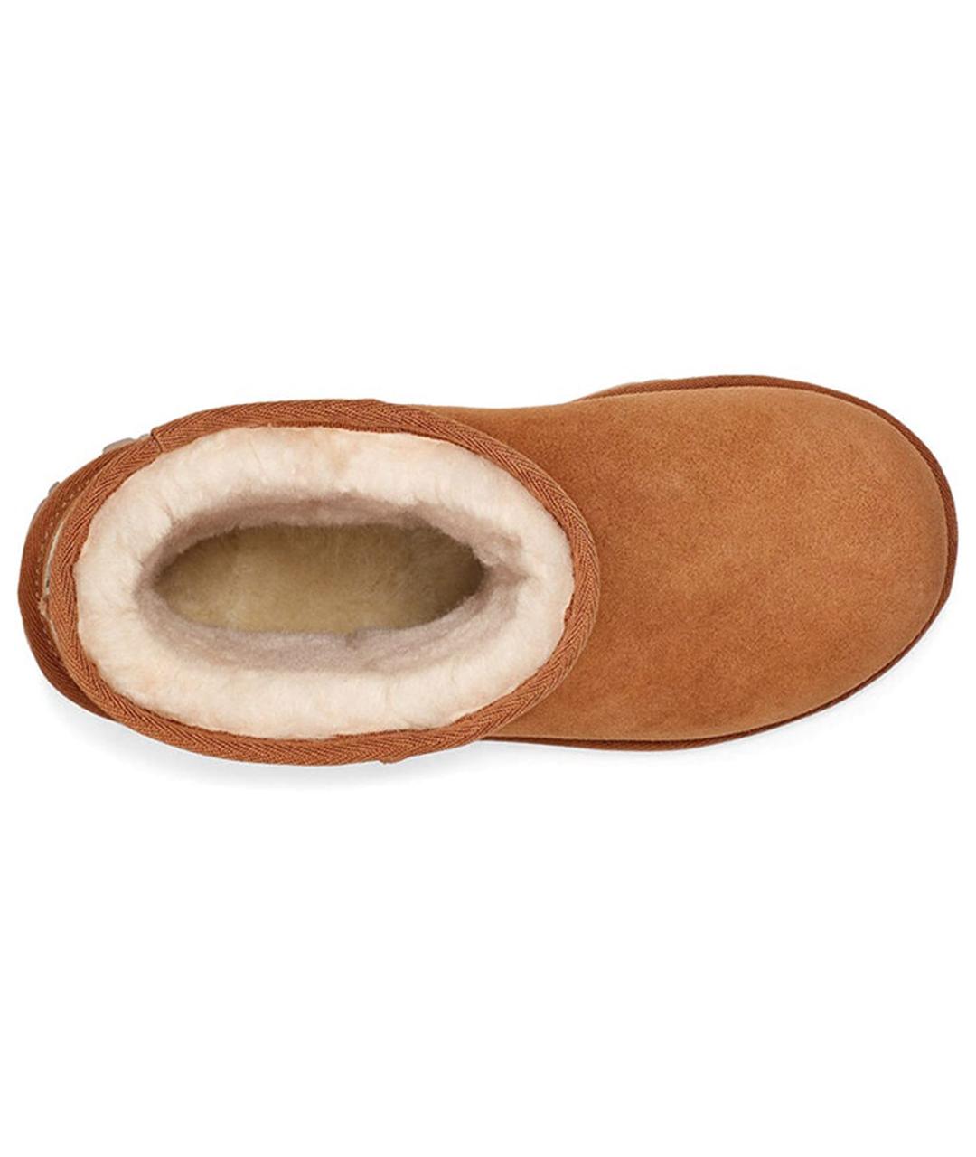 UGG AUSTRALIA Коричневые замшевые ботинки, фото 5