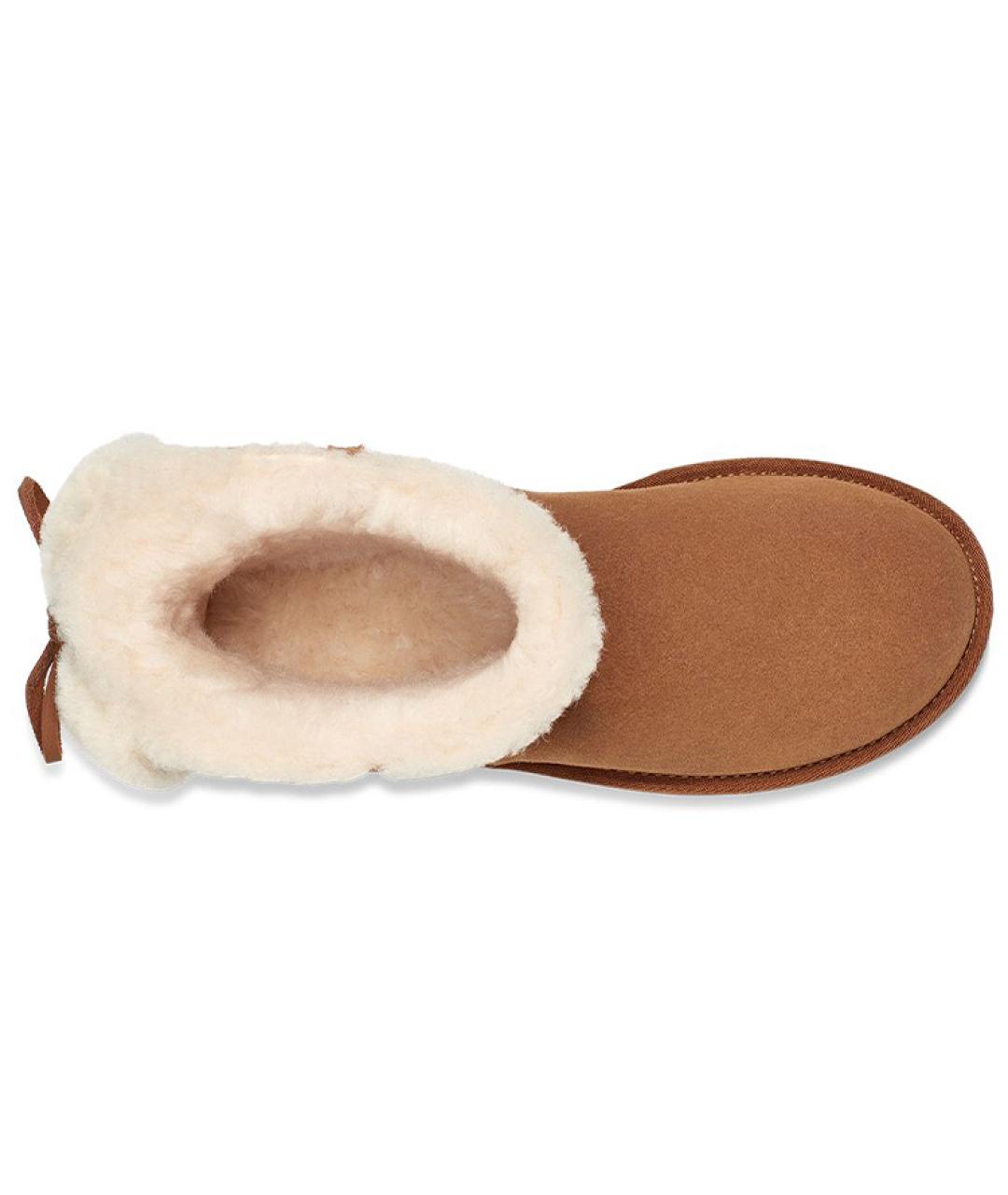 UGG AUSTRALIA Коричневые замшевые ботинки, фото 5