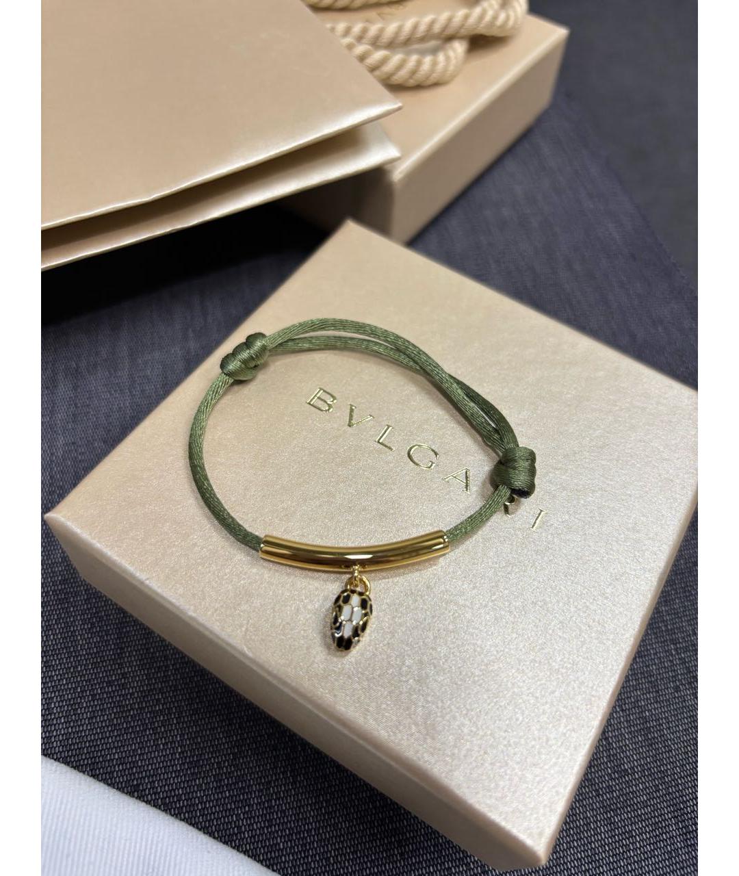BVLGARI Хаки браслет, фото 4