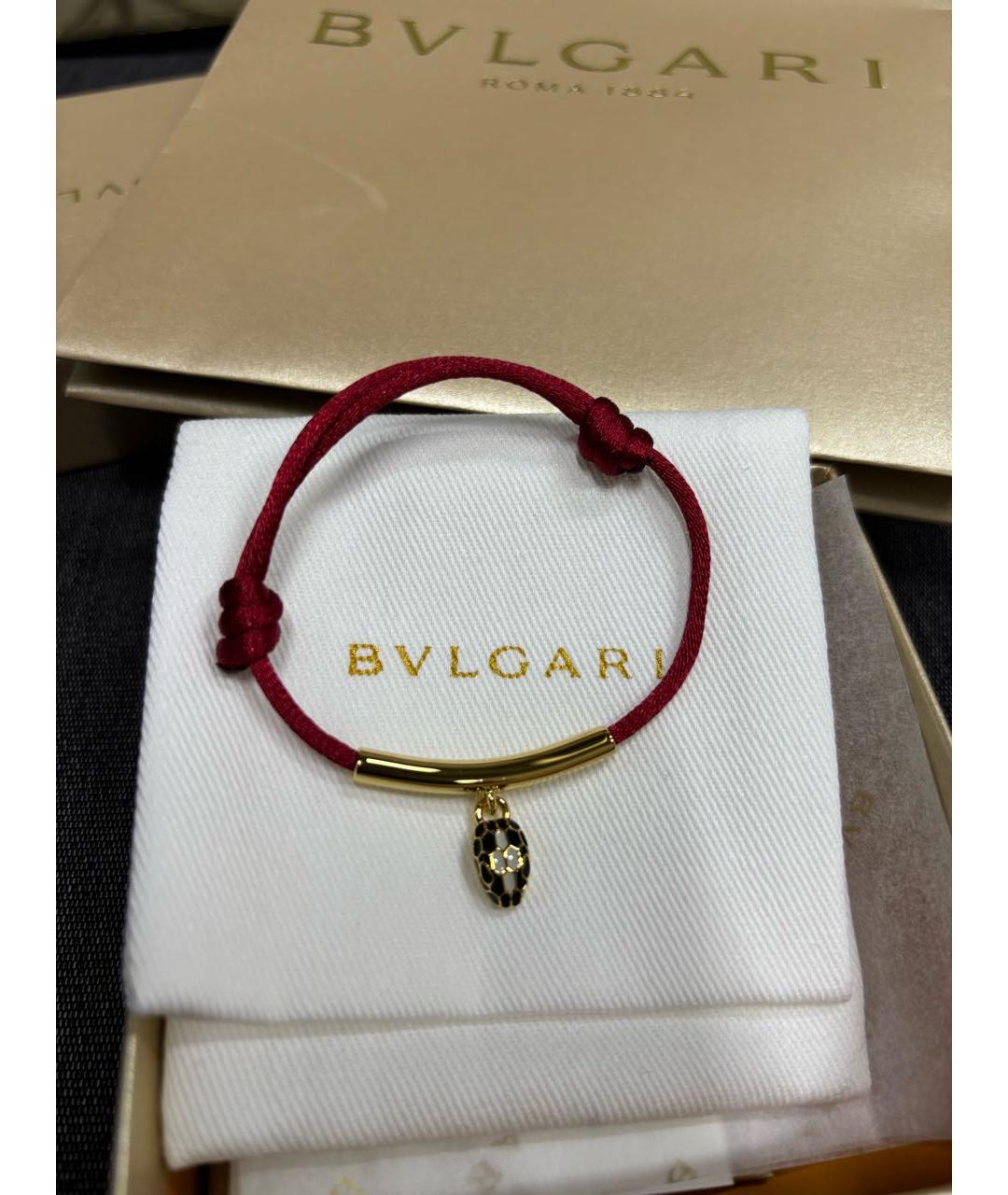 BVLGARI Красный браслет, фото 3