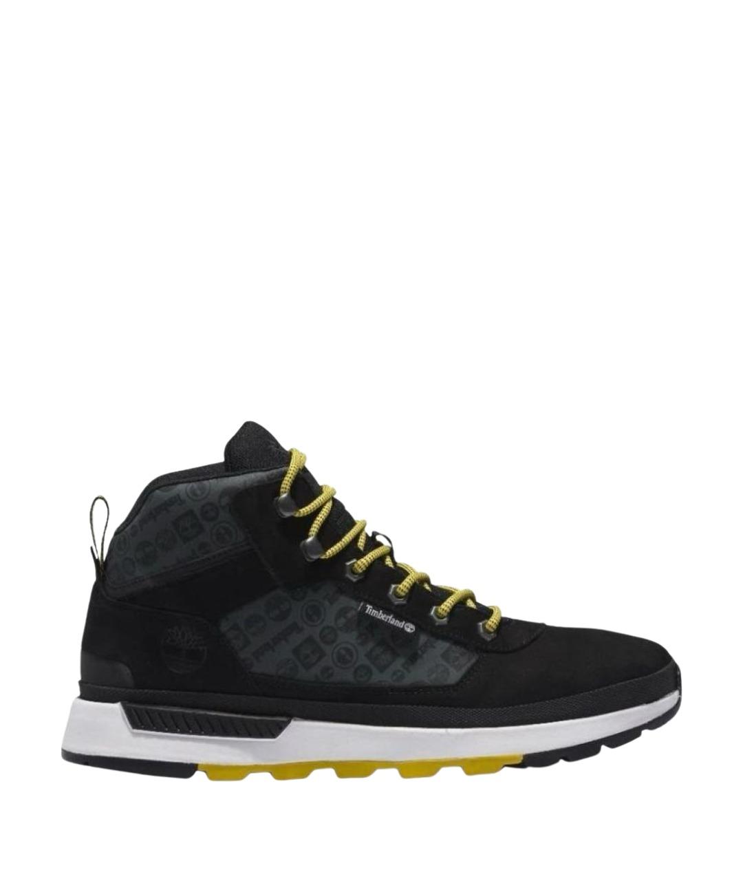 TIMBERLAND Черные кожаные низкие ботинки, фото 9