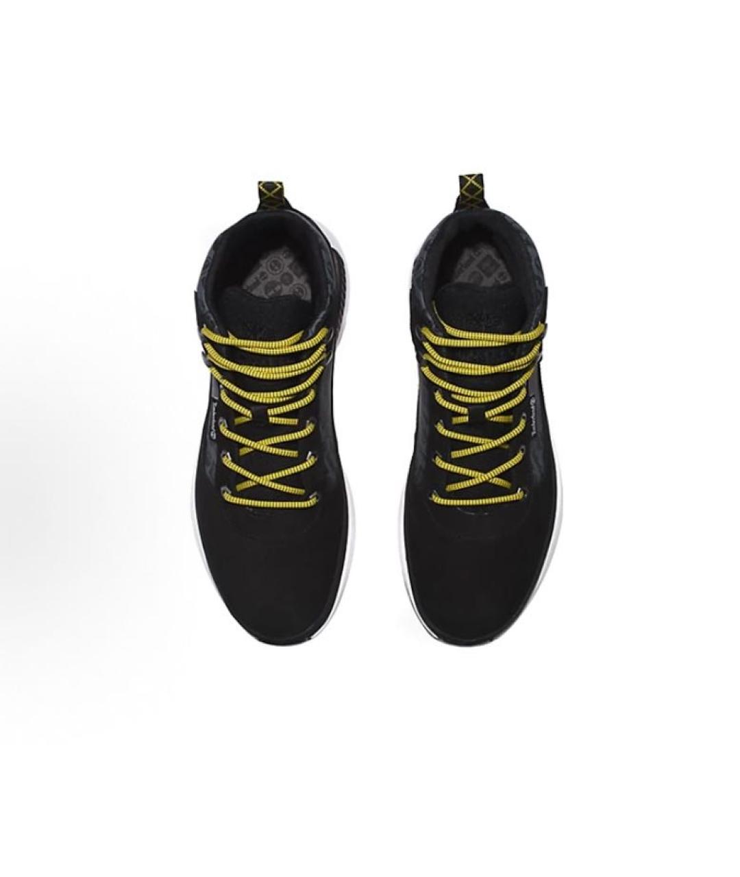 TIMBERLAND Черные кожаные низкие ботинки, фото 5