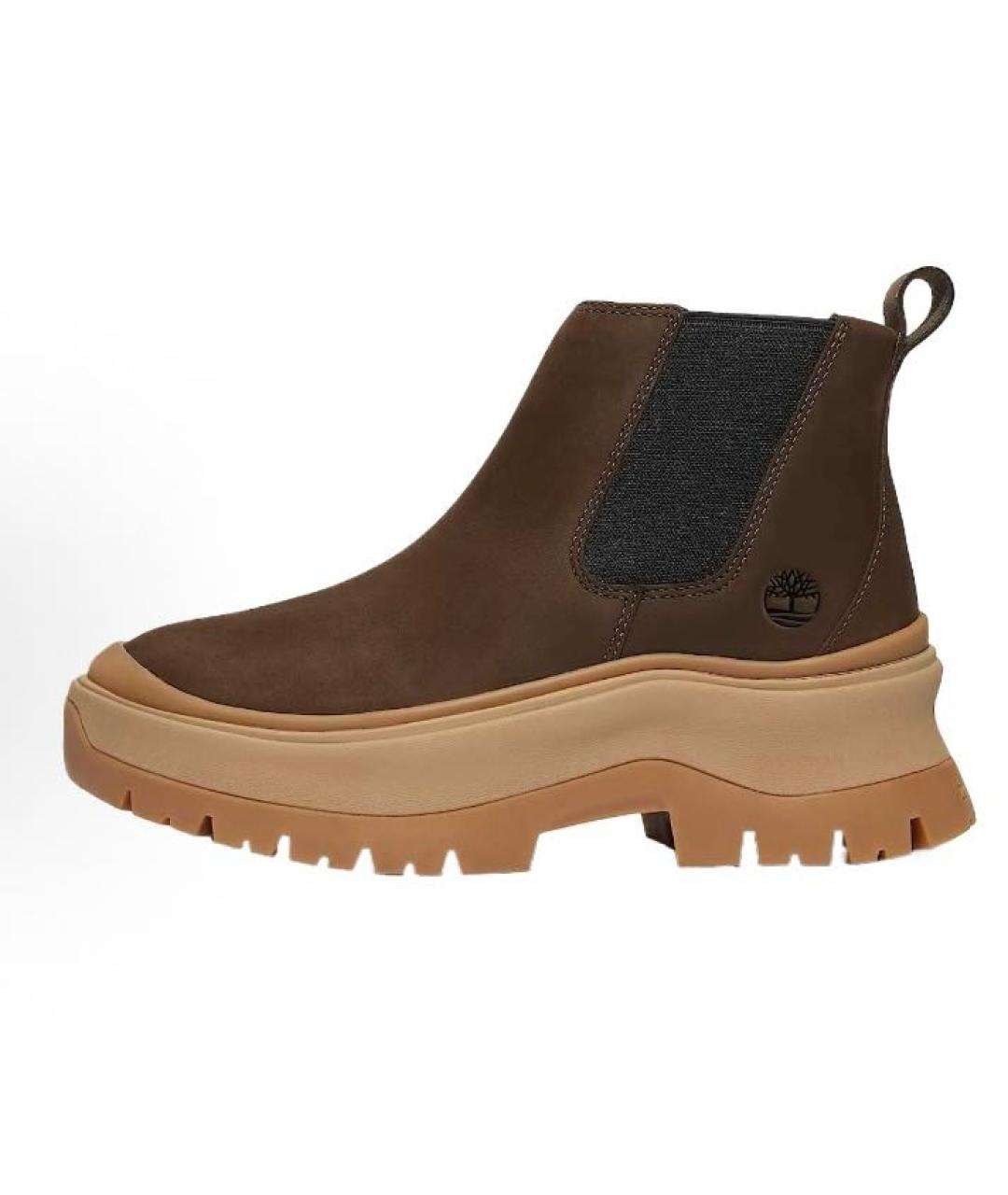 TIMBERLAND Коричневые кожаные ботинки, фото 2