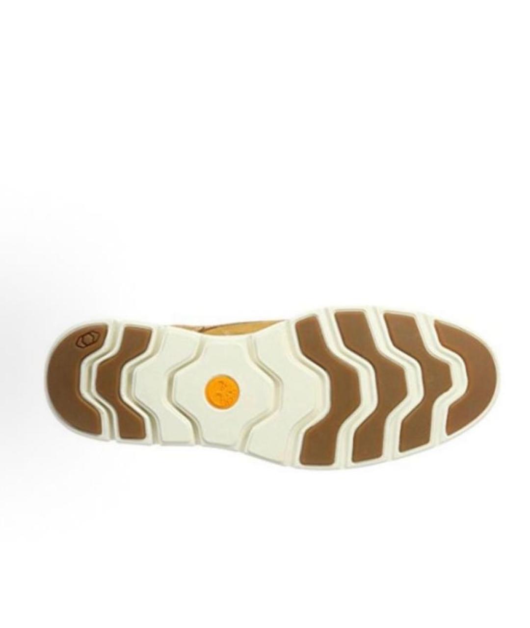 TIMBERLAND Бежевые нубуковые низкие ботинки, фото 6