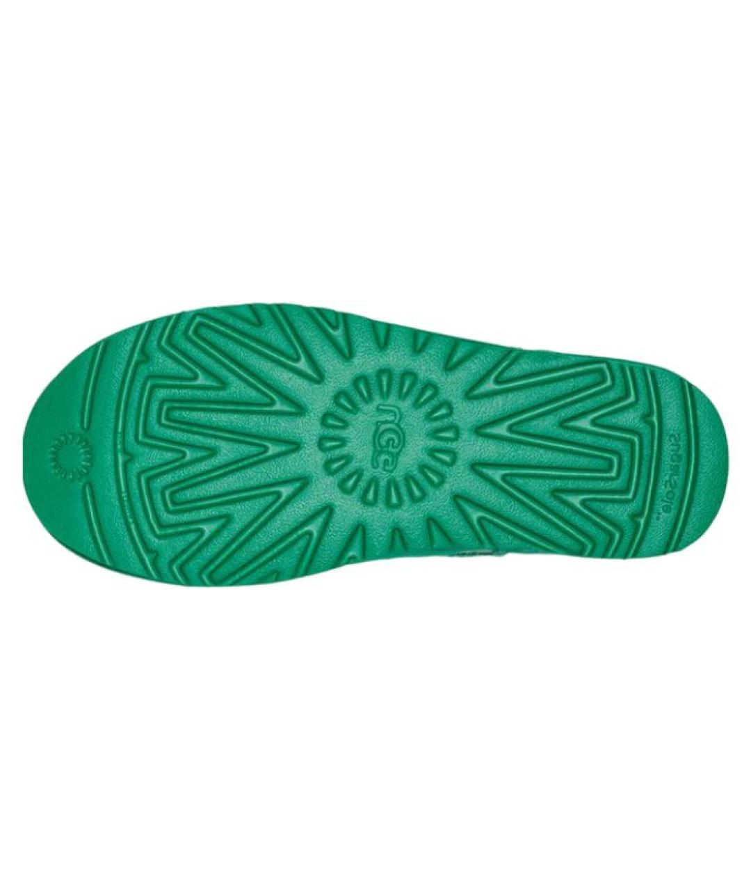 UGG AUSTRALIA Зеленые замшевые ботинки, фото 5