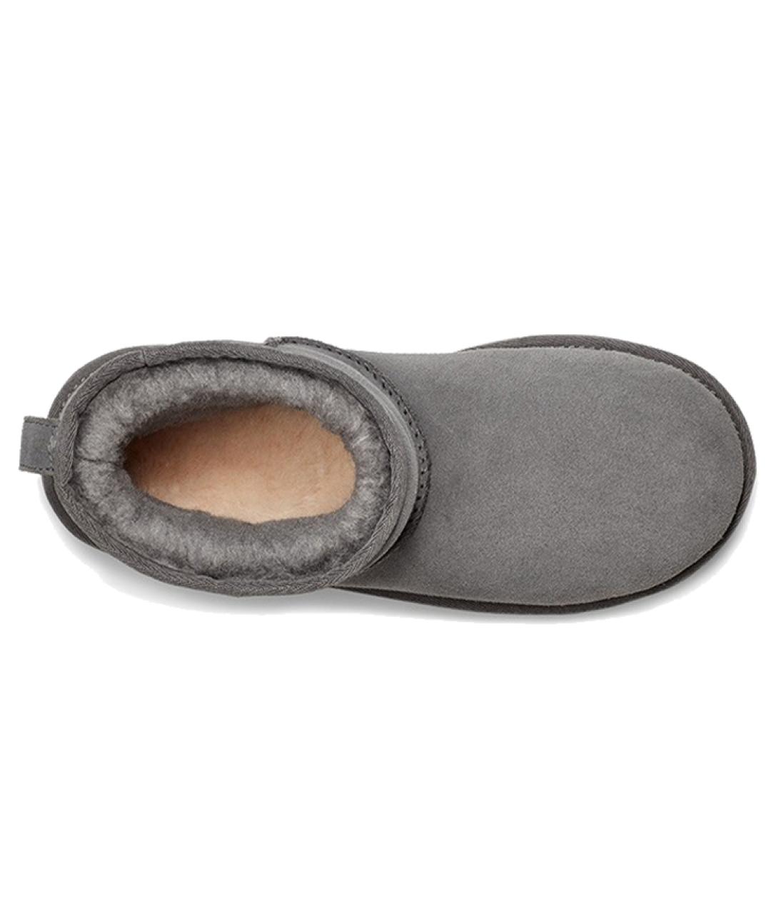 UGG AUSTRALIA Серые замшевые ботинки, фото 5