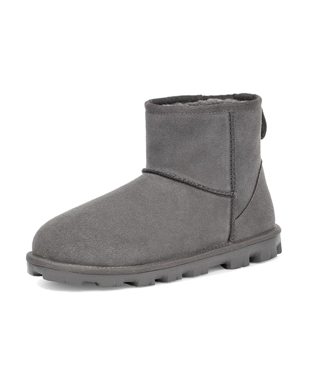 UGG AUSTRALIA Серые замшевые ботинки, фото 3