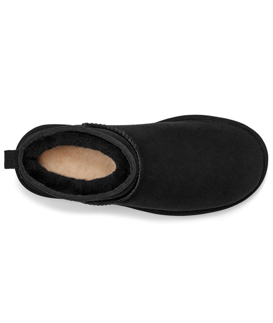 UGG AUSTRALIA Черные замшевые ботинки, фото 5