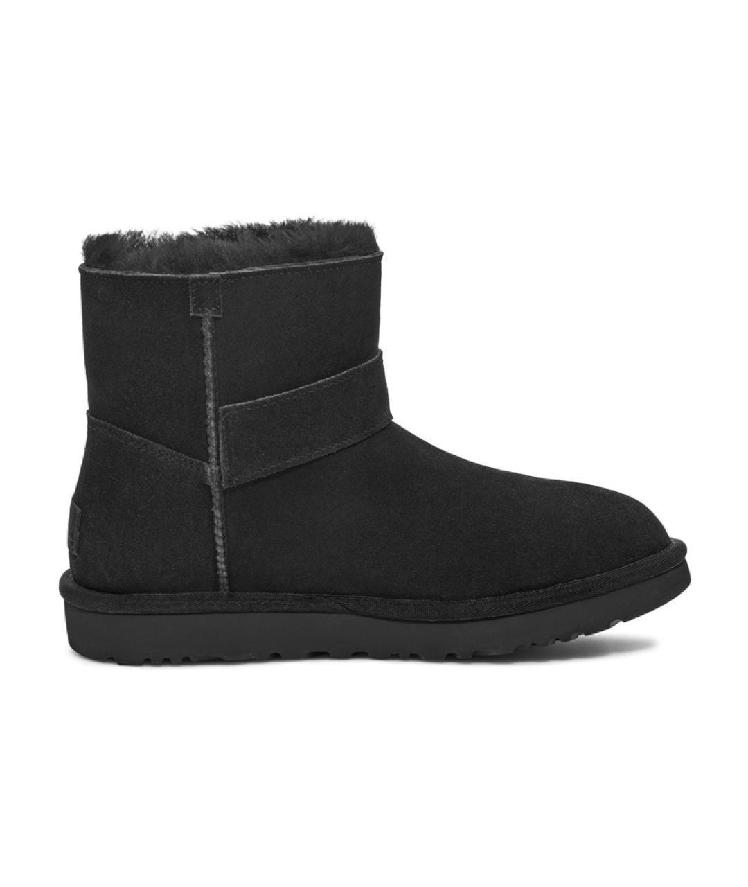 UGG AUSTRALIA Черные замшевые ботинки, фото 1