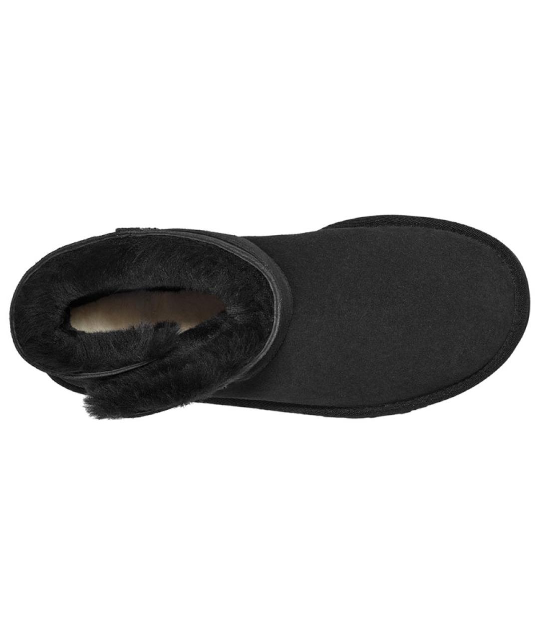 UGG AUSTRALIA Черные замшевые ботинки, фото 5