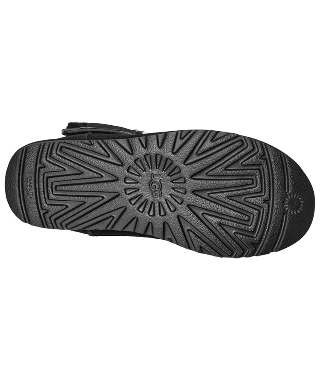 UGG AUSTRALIA Черные замшевые ботинки, фото 6