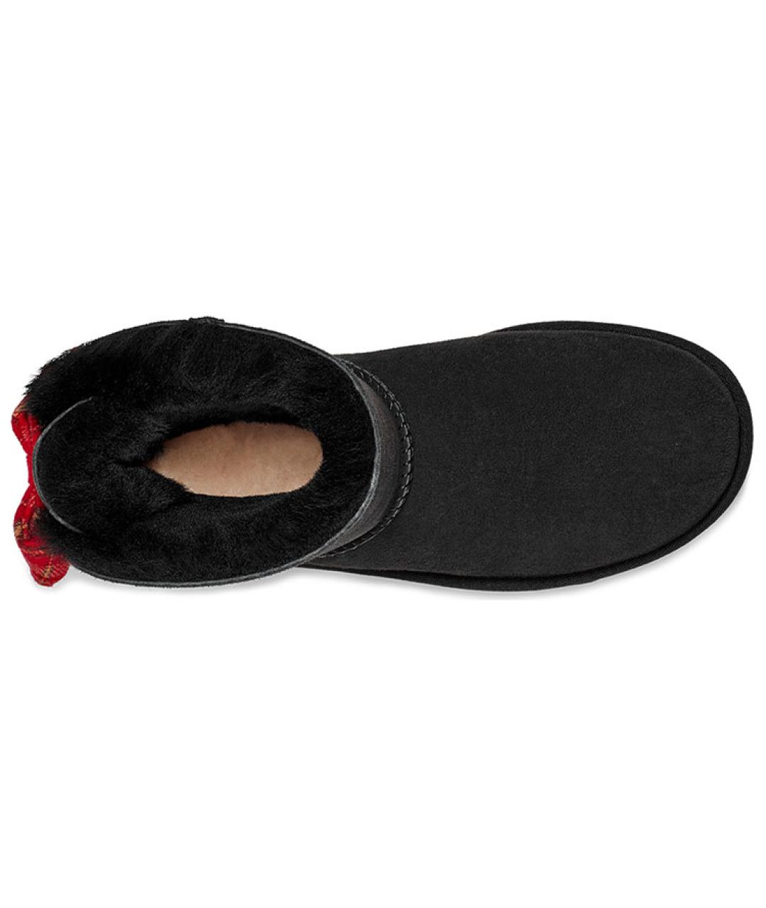 UGG AUSTRALIA Черные замшевые ботинки, фото 5