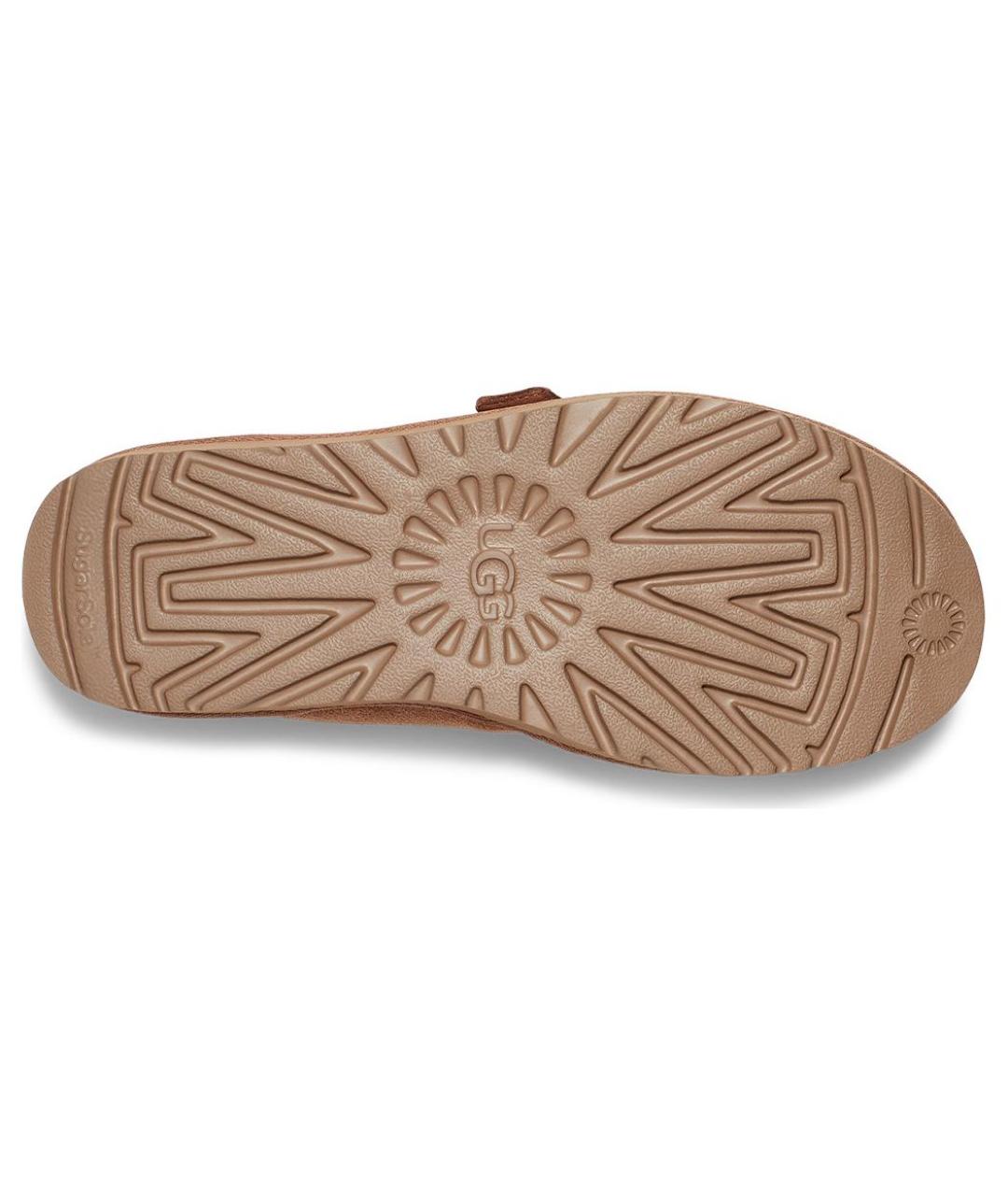 UGG AUSTRALIA Коричневые замшевые ботинки, фото 6