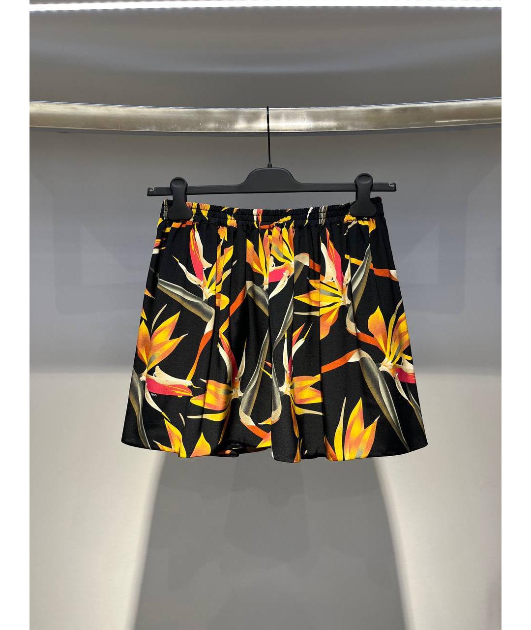 FENDI Мульти шорты, фото 2