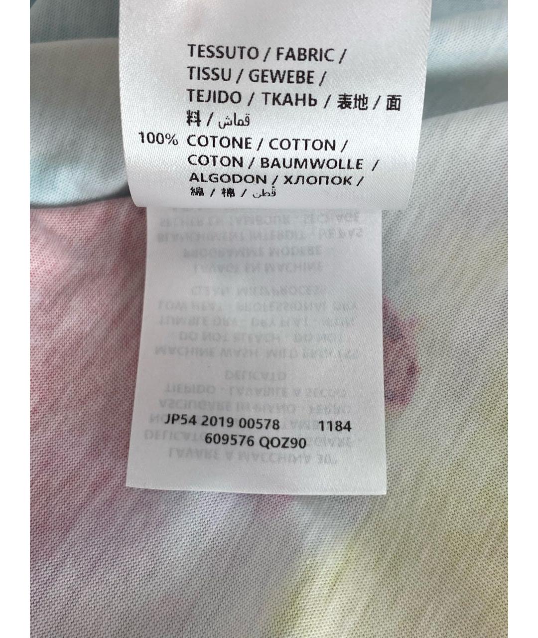 ALEXANDER MCQUEEN Мульти хлопковая футболка, фото 7