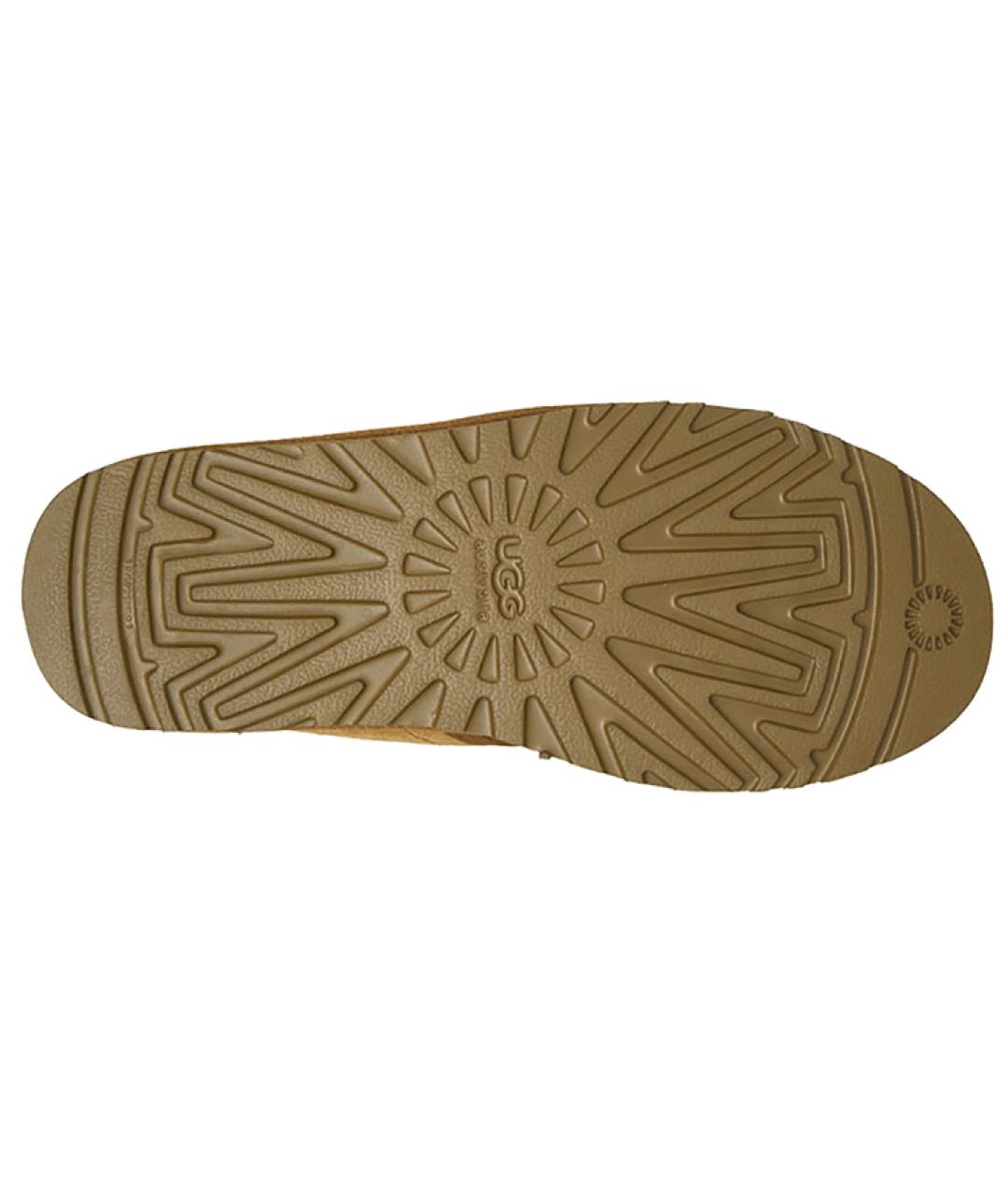 UGG AUSTRALIA Коричневые замшевые высокие ботинки, фото 5