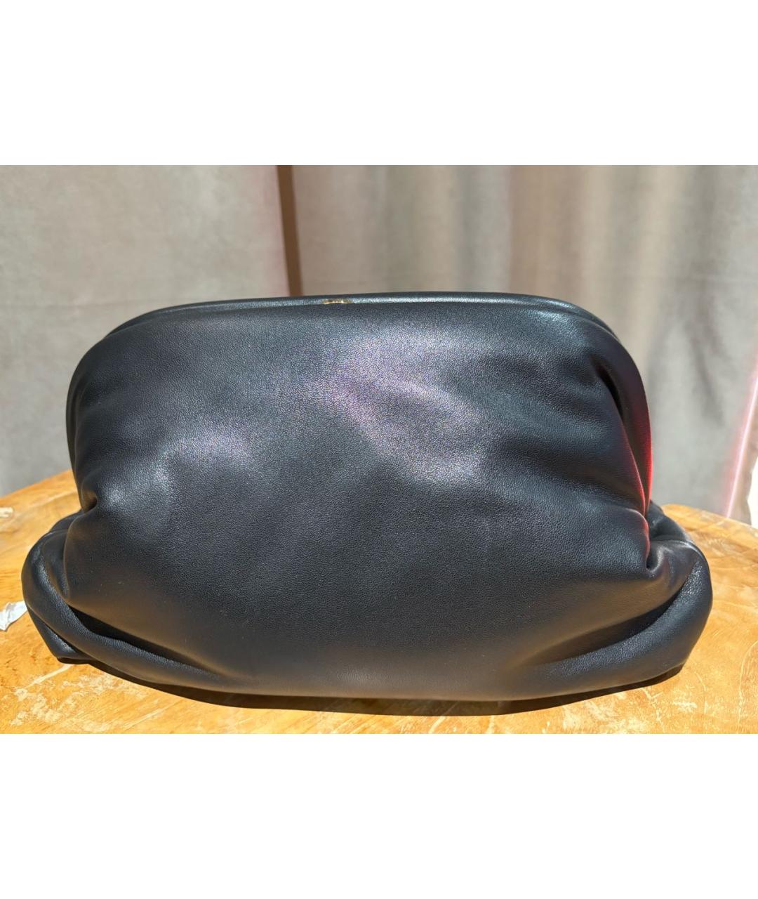 DOLCE&GABBANA Черная кожаная сумка через плечо, фото 3