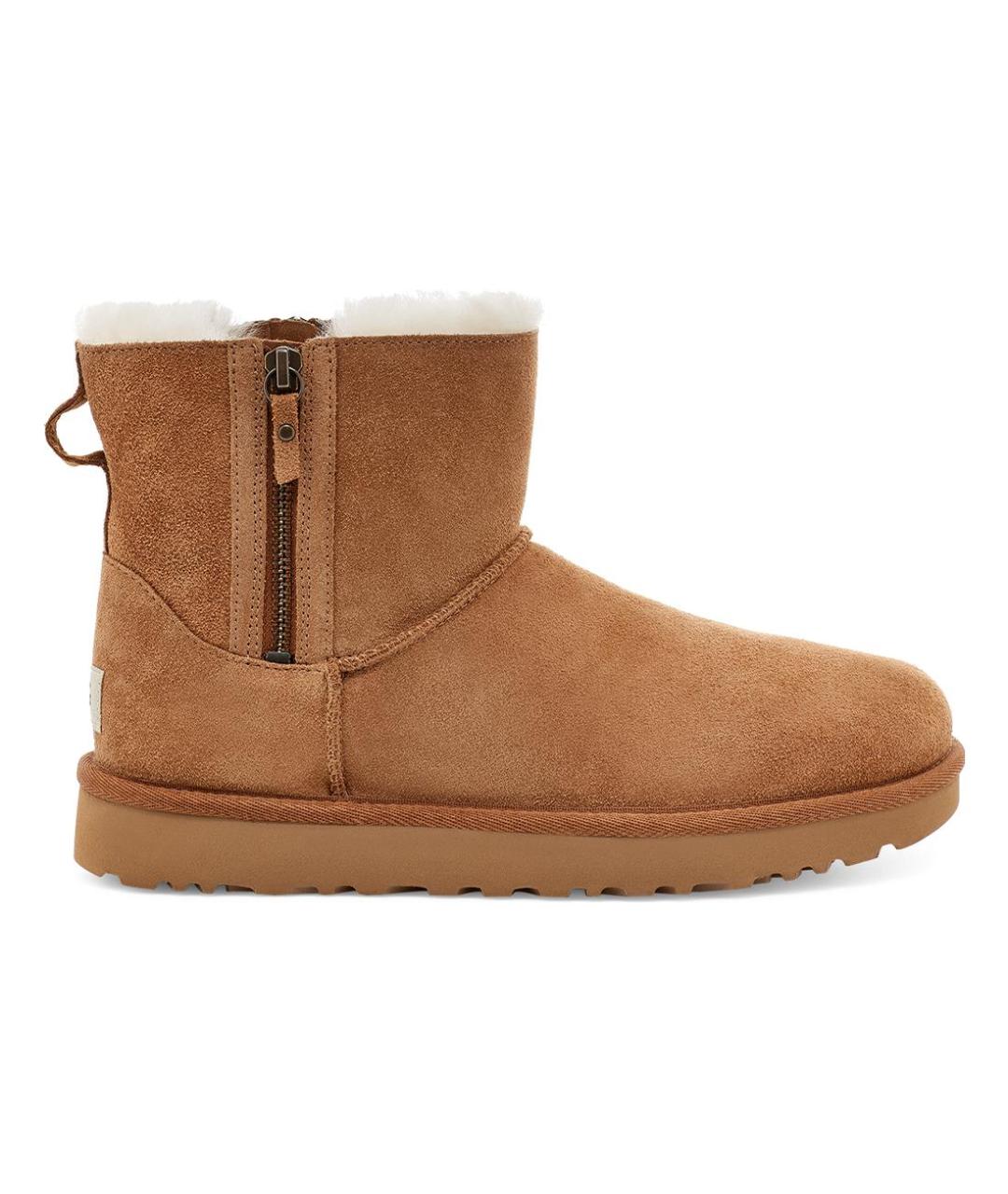UGG AUSTRALIA Коричневые замшевые ботинки, фото 1