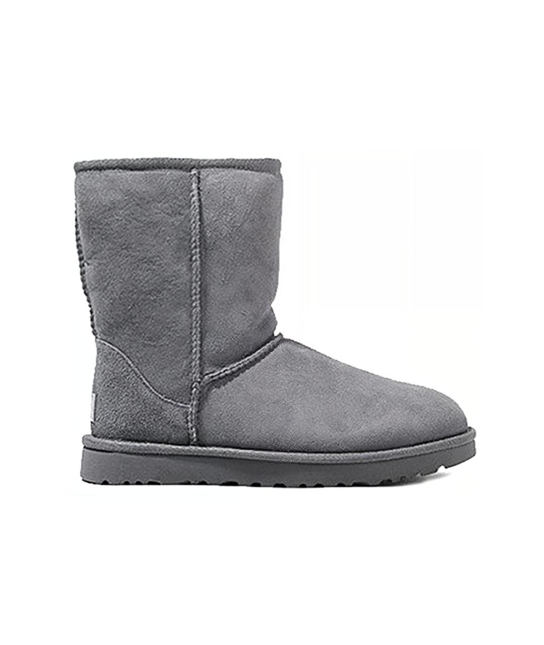 UGG AUSTRALIA Серые замшевые ботинки, фото 1