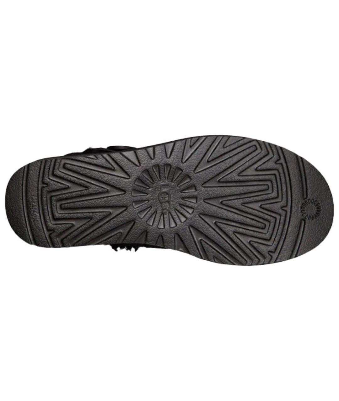 UGG AUSTRALIA Черные замшевые ботинки, фото 6