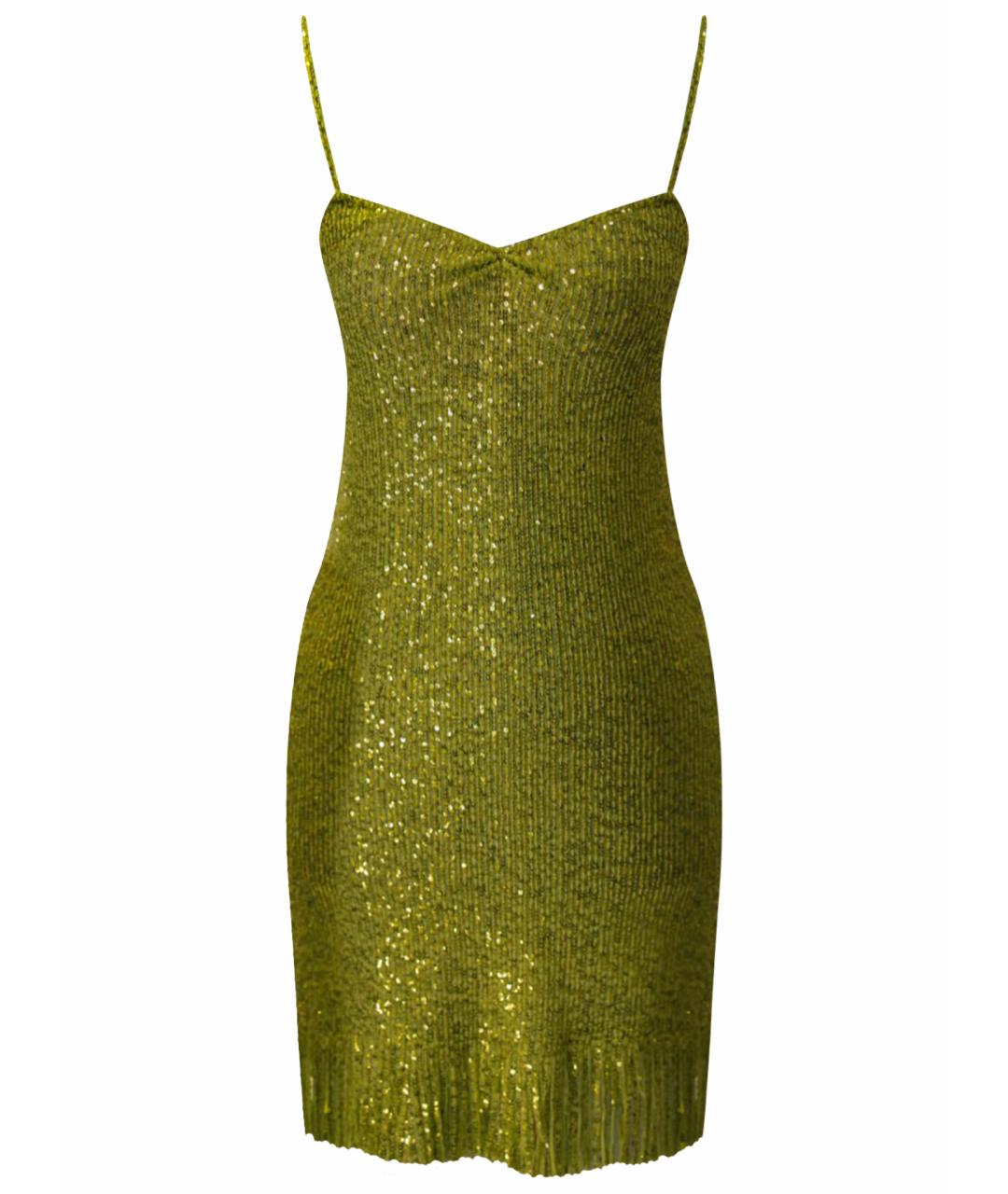 ERMANNO SCERVINO Зеленые полиамидовое коктейльное платье, фото 1