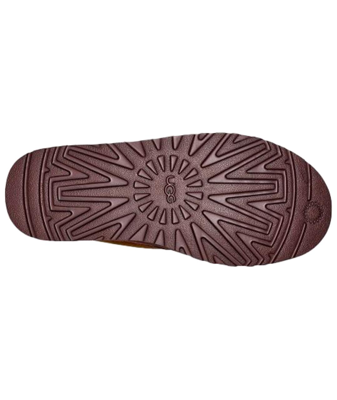 UGG AUSTRALIA Коричневые замшевые высокие ботинки, фото 6