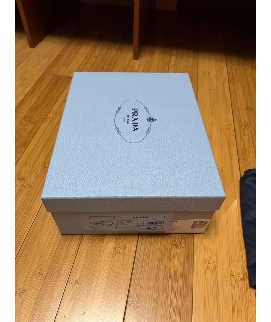 PRADA Черные лоферы из лакированной кожи, фото 8