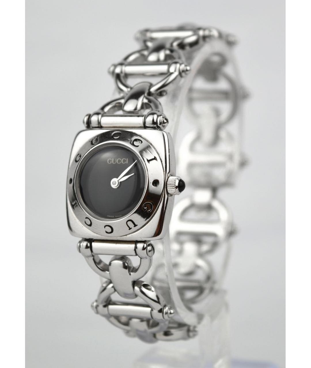 GUCCI Серебряные стальные часы, фото 7