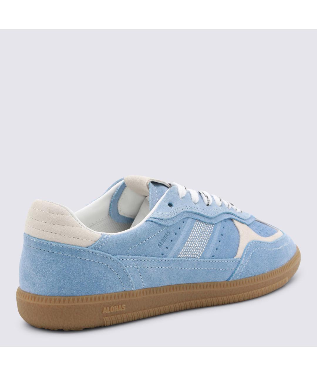 ALOHAS Синие замшевые кроссовки, фото 3