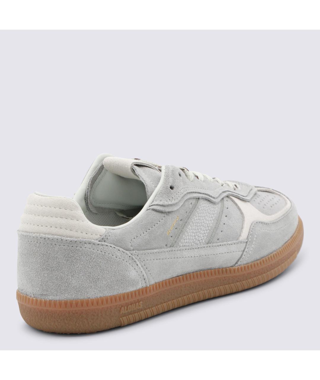 ALOHAS Серые замшевые кроссовки, фото 3