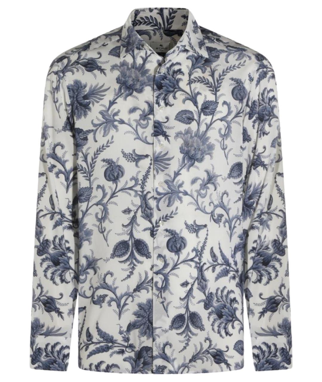 ETRO Белая кэжуал рубашка, фото 1