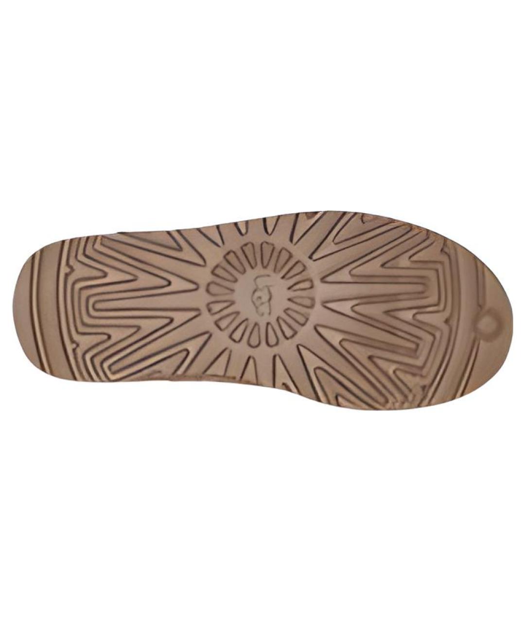 UGG AUSTRALIA Коричневые замшевые ботинки, фото 6