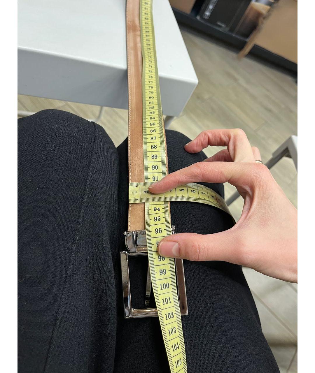 DOLCE&GABBANA Черный ремень из лакированной кожи, фото 8