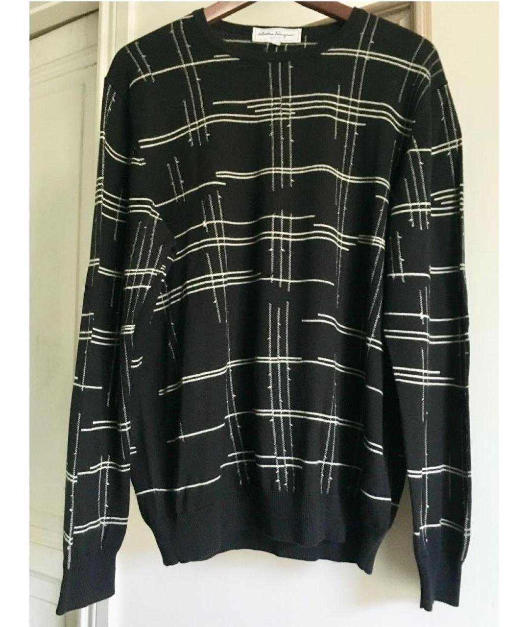 FERRAGAMO Антрацитовый кашемировый джемпер / свитер, фото 3