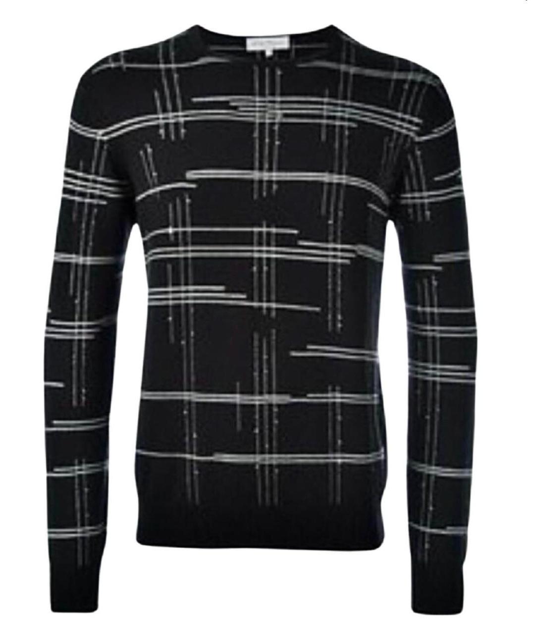 FERRAGAMO Антрацитовый кашемировый джемпер / свитер, фото 1