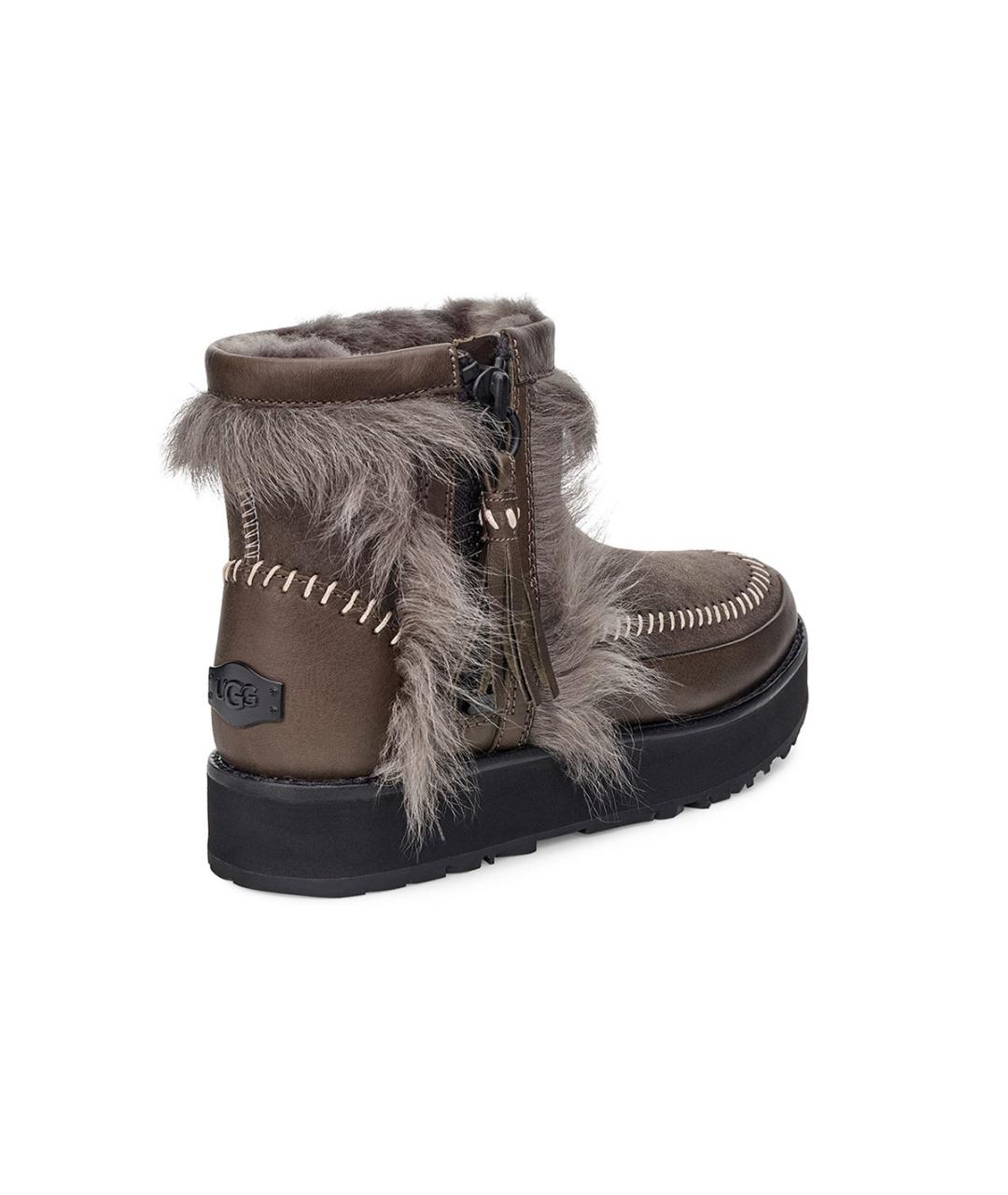 UGG AUSTRALIA Серые ботинки, фото 4