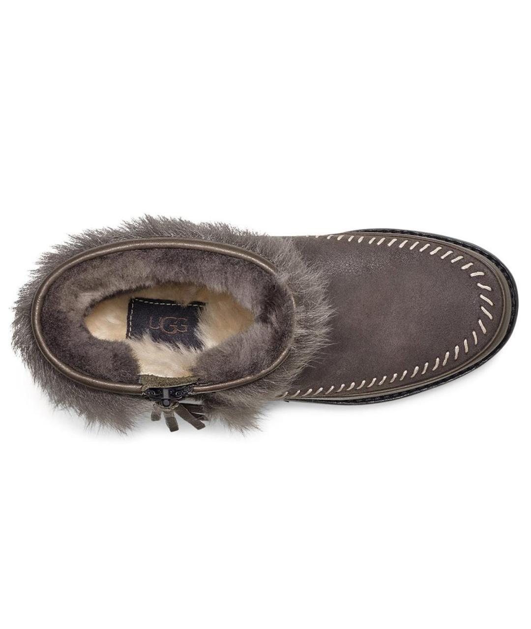 UGG AUSTRALIA Серые ботинки, фото 5