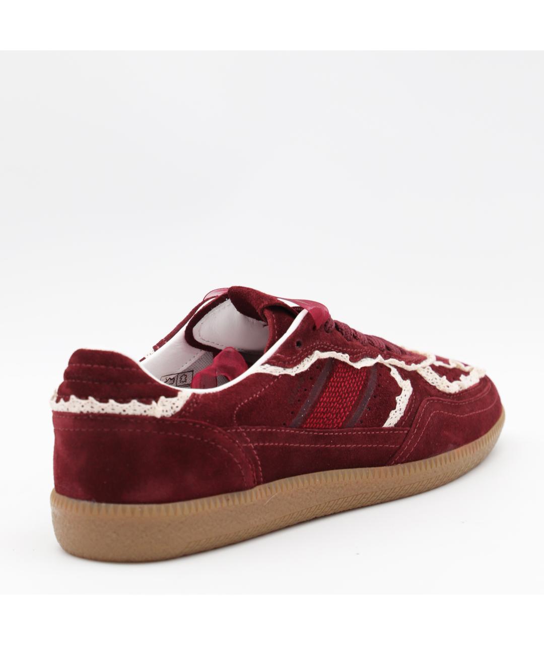 ALOHAS Бордовые замшевые кроссовки, фото 2