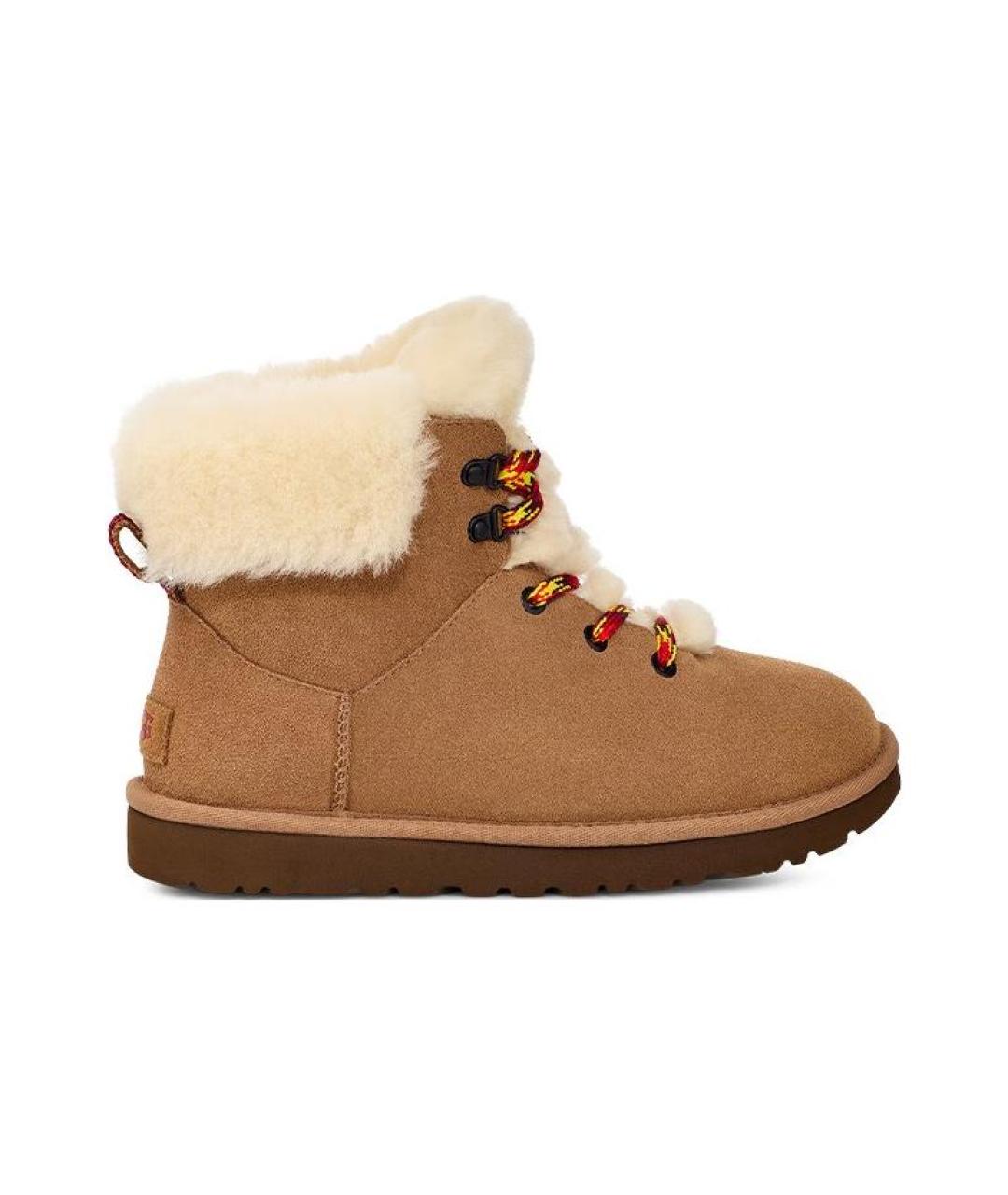 UGG AUSTRALIA Коричневые замшевые ботинки, фото 1