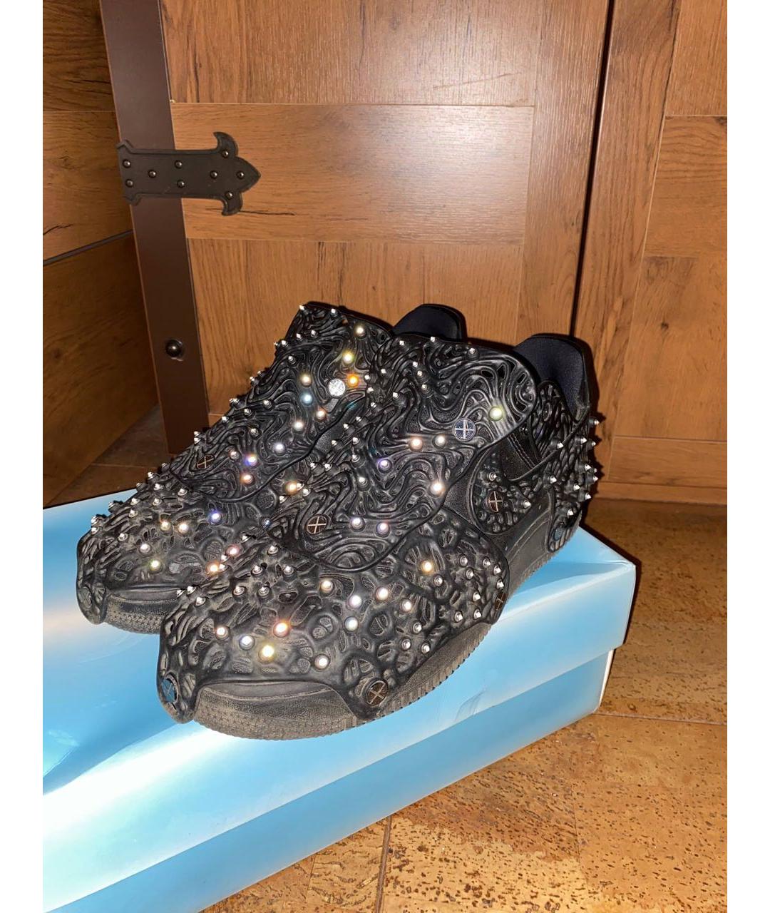 SWAROVSKI Черные низкие кроссовки / кеды, фото 5